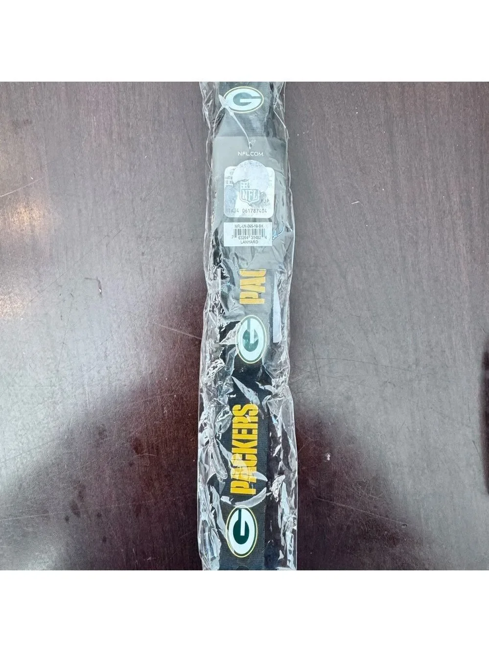 Green Bay Packers Black Lanyard